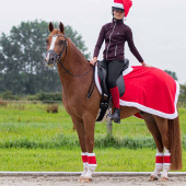 Tendon Boots Christmas Red/White Tendon Boots Christmas Red/White