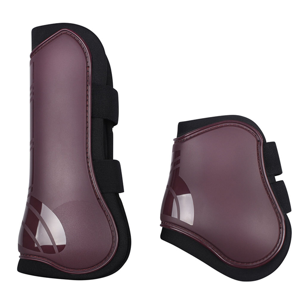 Tendon Boots Quick Pin 4-pack Burgundy