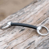 Eggbutt Bit Hard Carbon Mullen Mouth Ø55mm Eggbutt Bit Hard Carbon Mullen Mouth Ø55mm