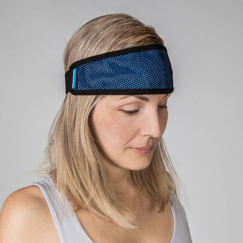 Cooling Headband Cool on Track Blue