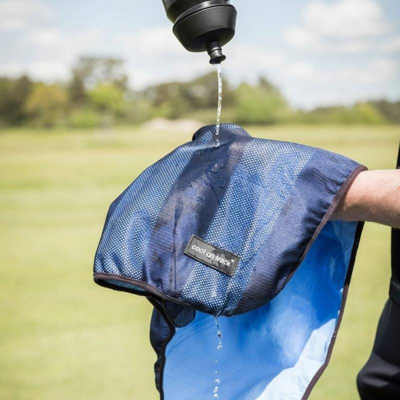 Cooling Towel Cool on Track Blue