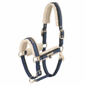 Halter Double Pin Teddyfleece Heritage Blue Halter Double Pin Teddyfleece Heritage Blue