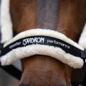 Halter Fauxfur Double Pin Black Halter Fauxfur Double Pin Black