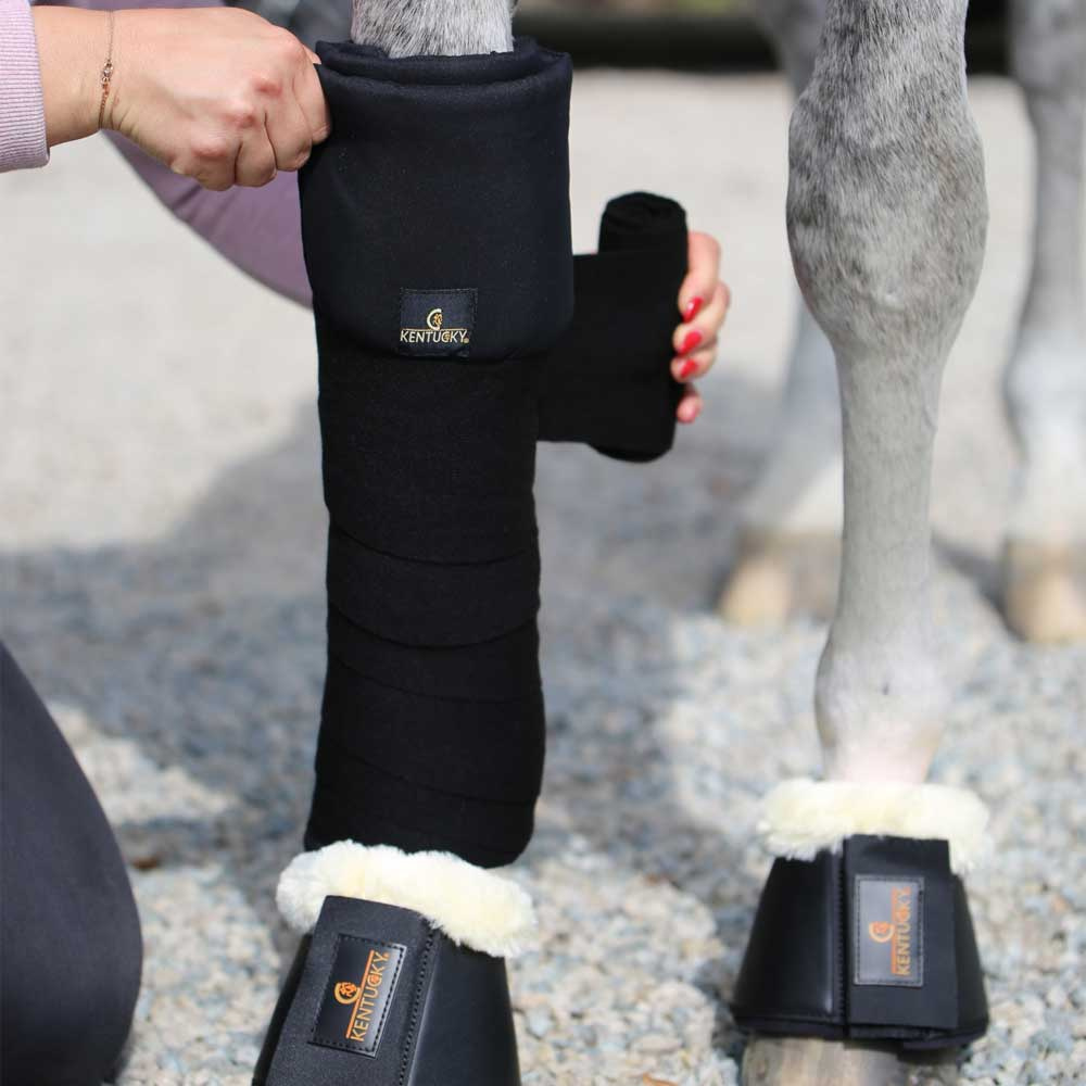 Bandages Wool 4-pack Black