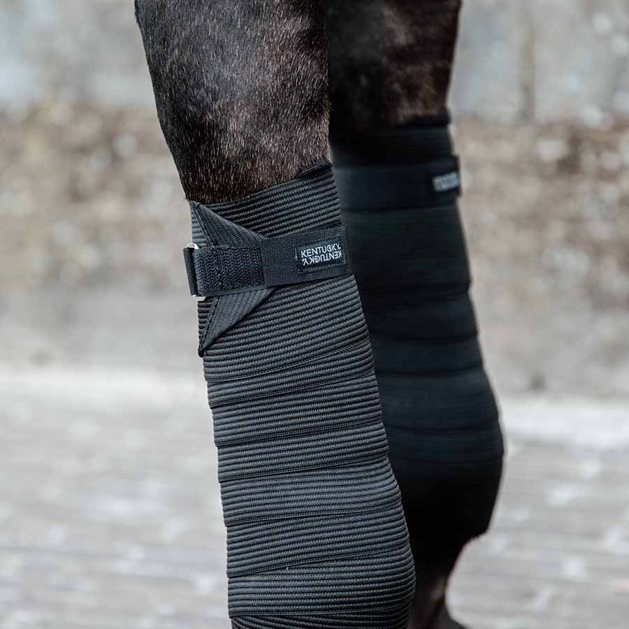 Bandages Polar Fleece & Elastic Black