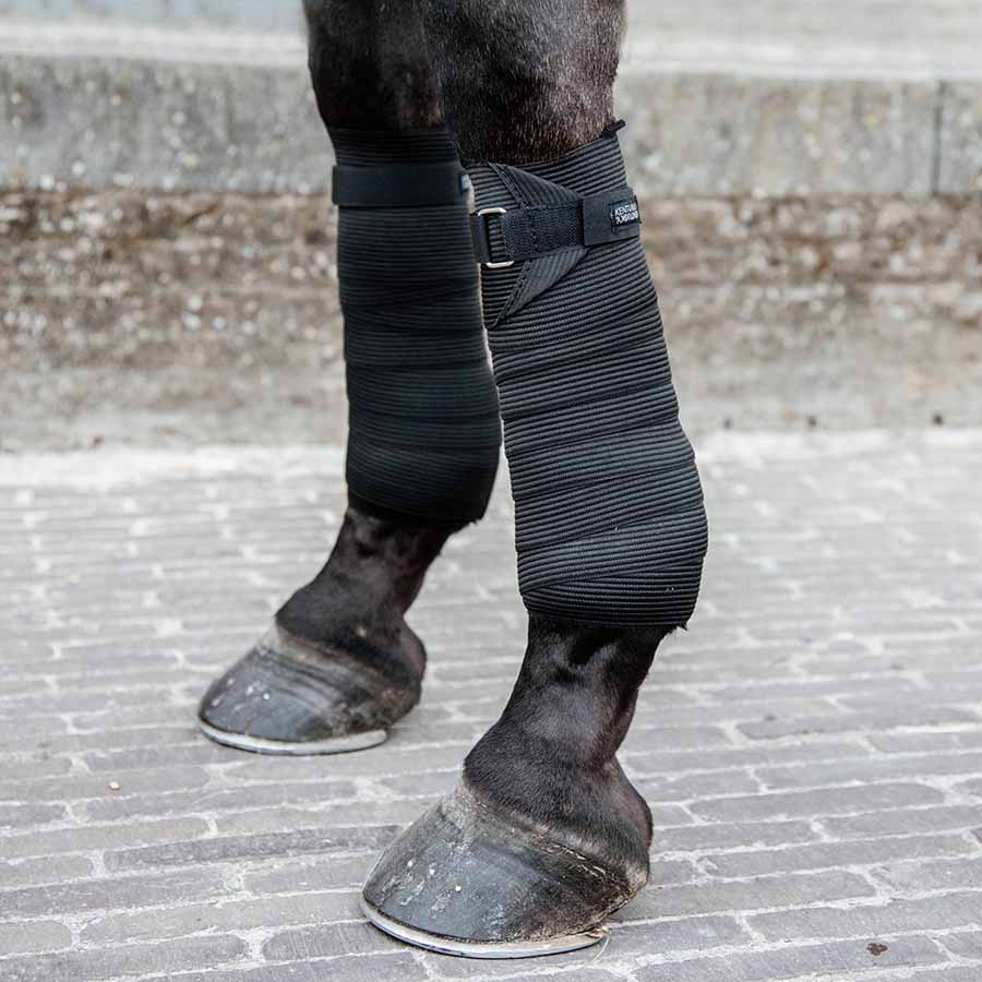 Bandages Polar Fleece & Elastic Black