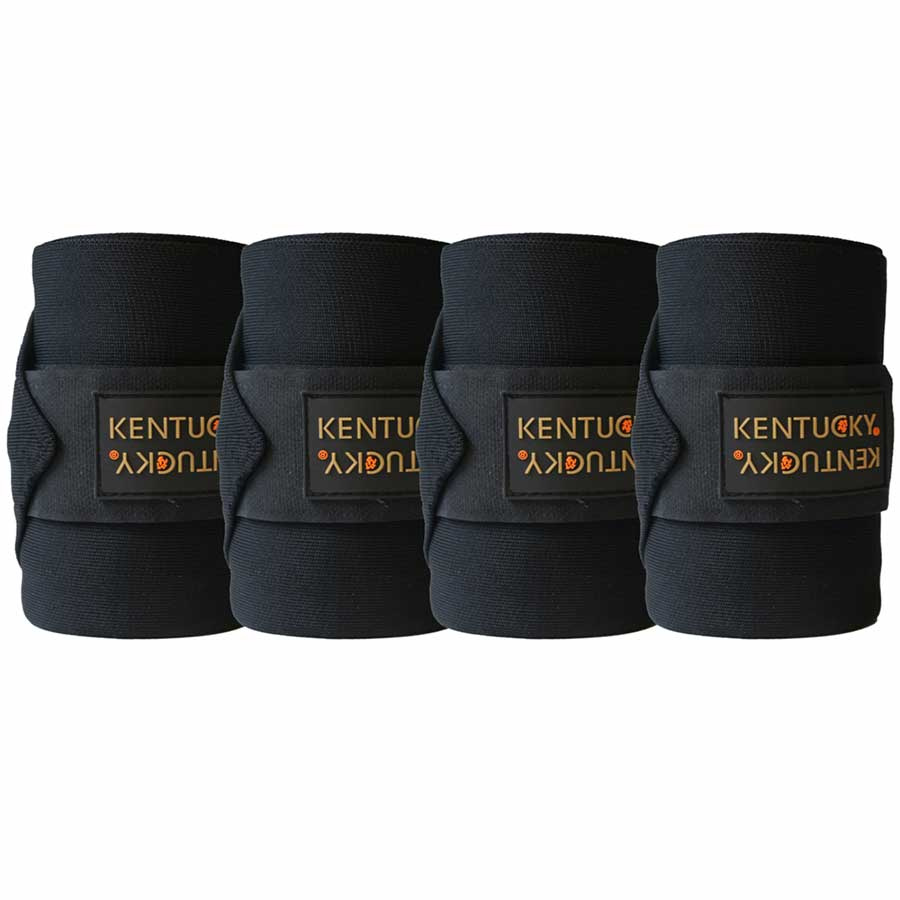 Stable Bandages Dirt-Repellent 4-pack Black