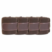Polar Fleece Bandages 4-pack Brown Polar Fleece Bandages 4-pack Brown