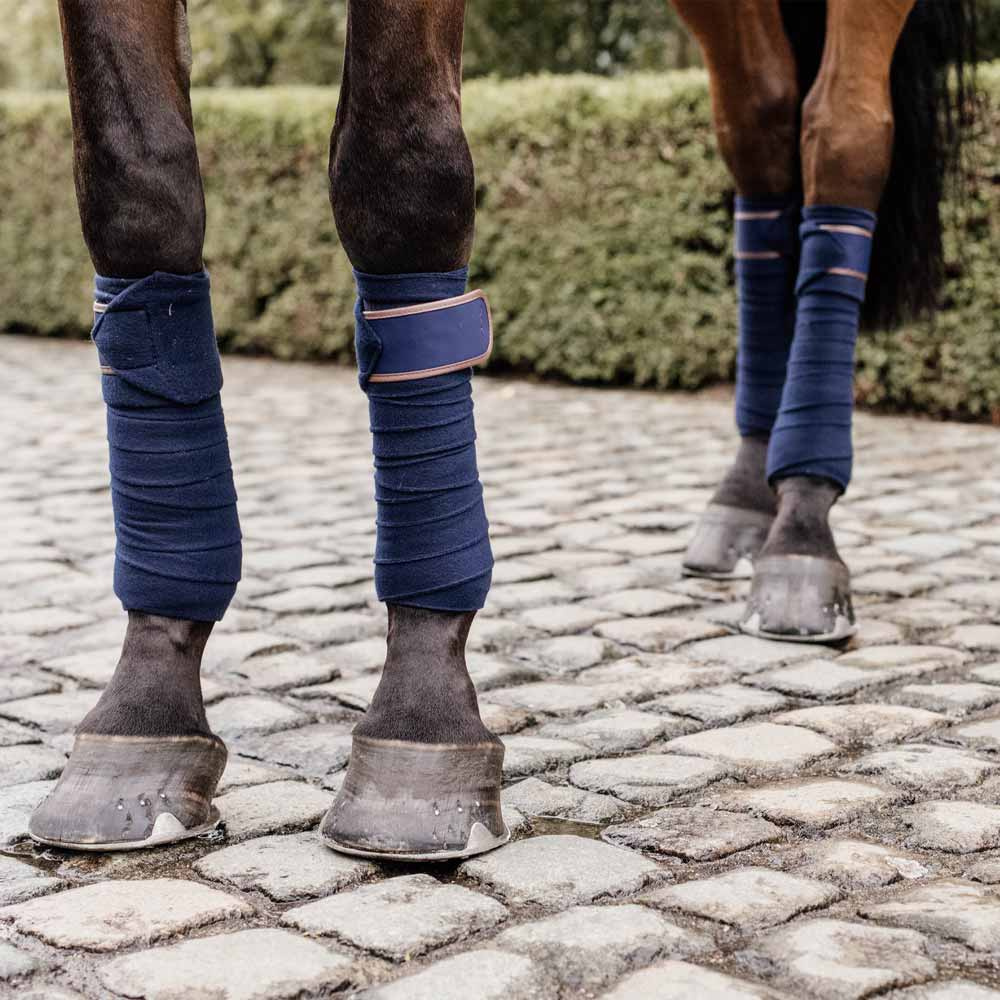 Polar Fleece Bandages 4-pack Navy