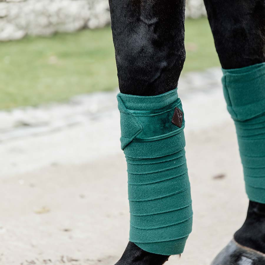 Bandages Polar Fleece Velvet Dark Green