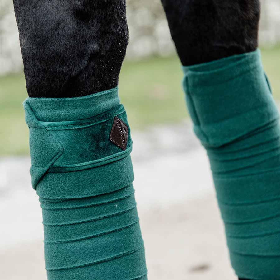 Bandages Polar Fleece Velvet Dark Green