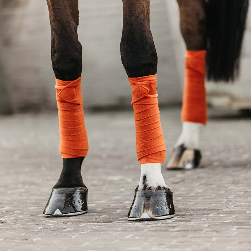 Bandages Polar Fleece Velvet Orange