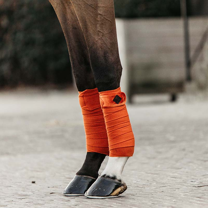 Bandages Polar Fleece Velvet Orange
