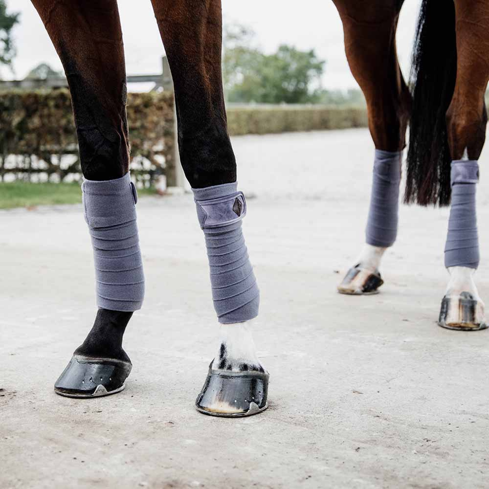 Bandages Polar Fleece Velvet Purple