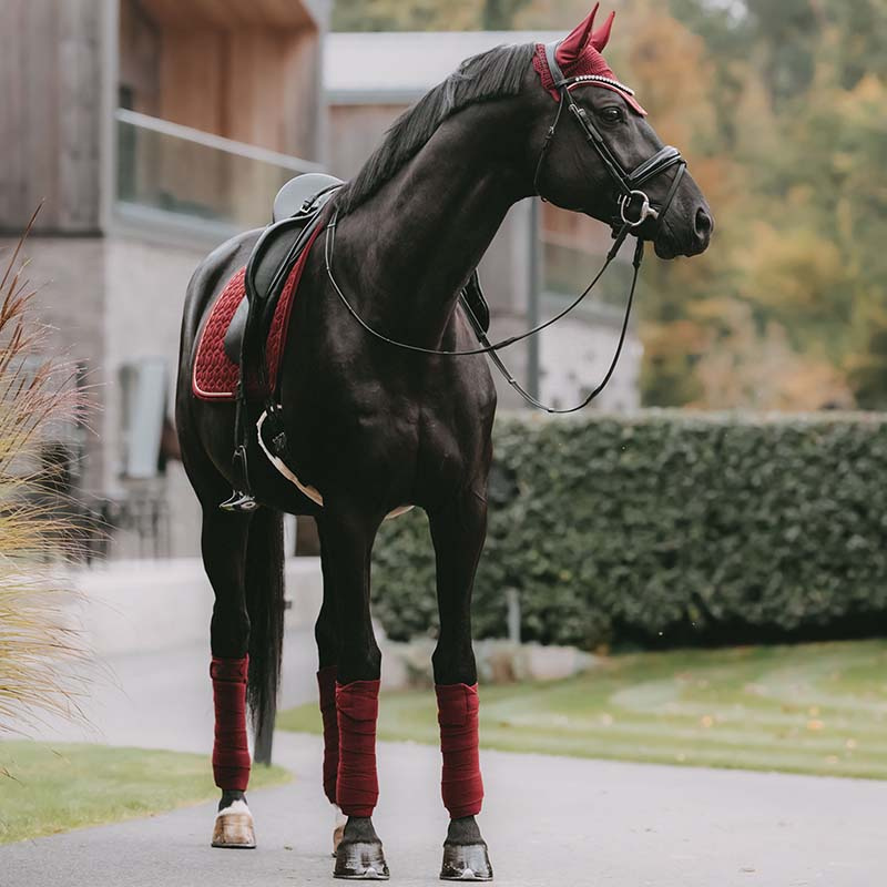 Bandages Polar Fleece Velvet Bordeaux