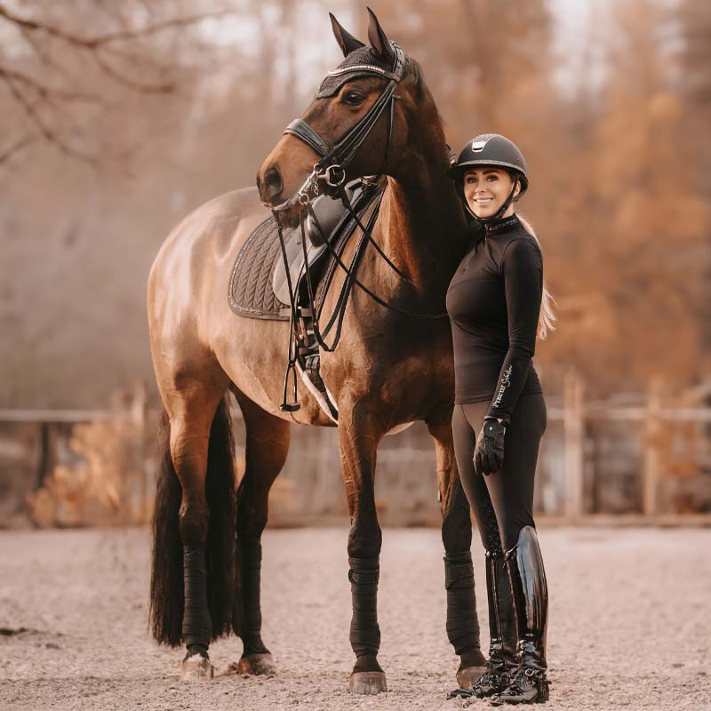 Bandages Polar Fleece Perals Black