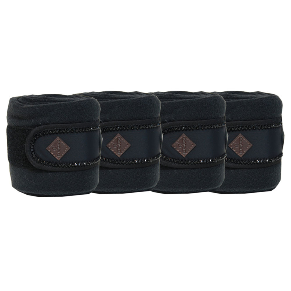 Bandages Polar Fleece Pearls Black