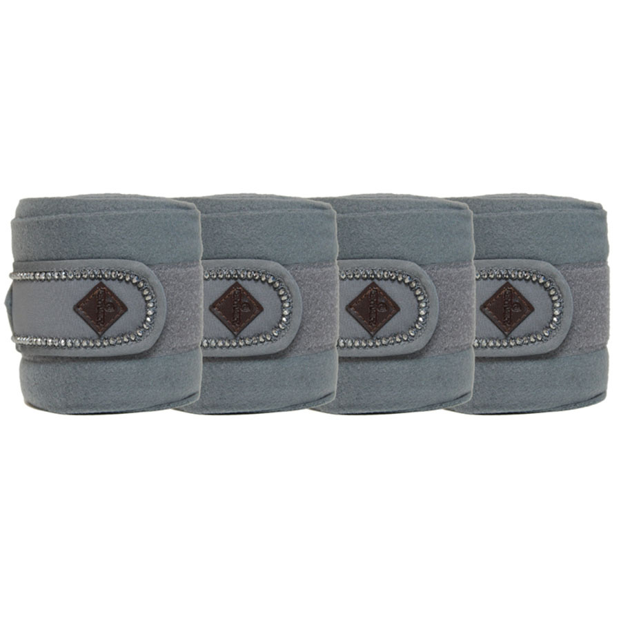 Bandages Polar Fleece Pearls Grey