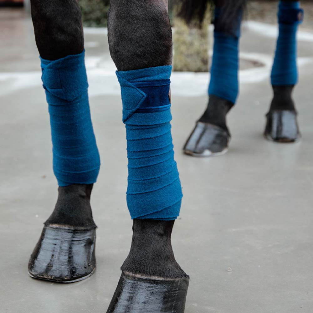 Bandages Polar Fleece Basic Velvet Navy Blue