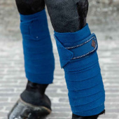 Polar Velvet Pearls Fleece Bandages Navy Polar Velvet Pearls Fleece Bandages Navy