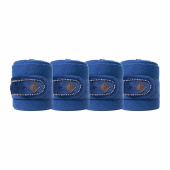 Polar Velvet Pearls Fleece Bandages Navy Polar Velvet Pearls Fleece Bandages Navy