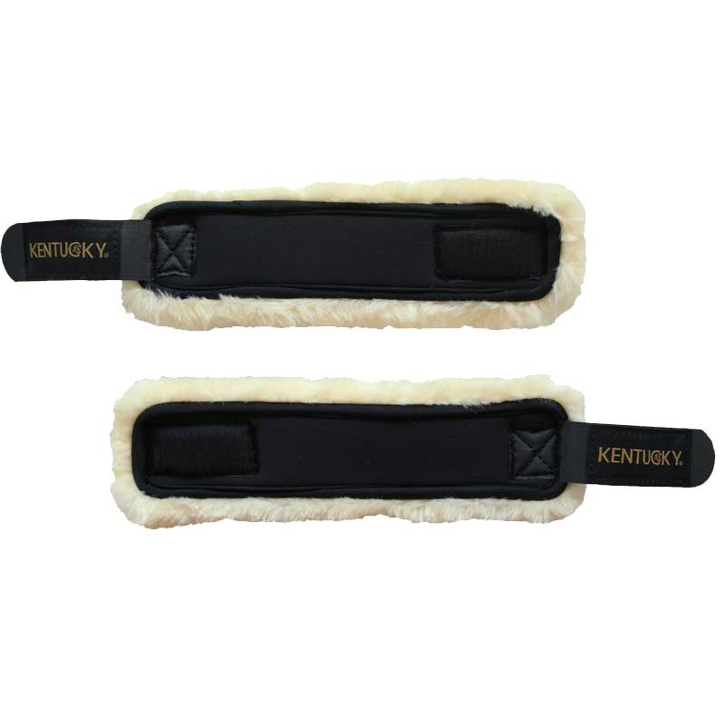 Sheepskin Fetlock Boots Black OneSize