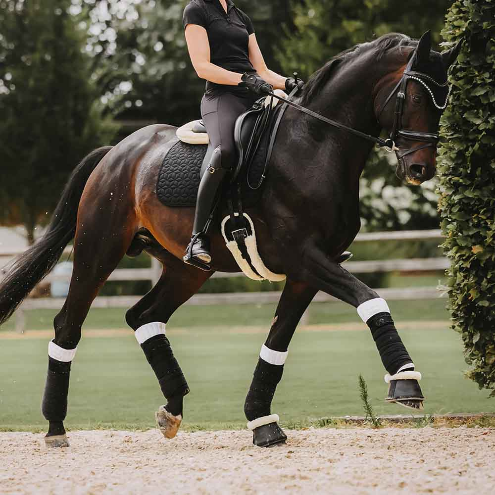 Leg Pads Working Absorb White/Black