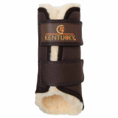 Brushing Boots Solimbra Rear Brown Brushing Boots Solimbra Rear Brown