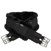 Saddle Girth Sheepskin Black/Black Saddle Girth Sheepskin Black/Black