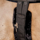 Saddle Girth Sheepskin Black/Black Saddle Girth Sheepskin Black/Black