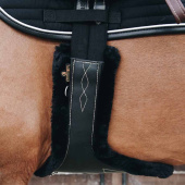 Saddle Girth Protector Magplatta Sheepskin Black Saddle Girth Protector Magplatta Sheepskin Black