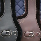 Saddle Girth Protector Magplatta Sheepskin Black Saddle Girth Protector Magplatta Sheepskin Black