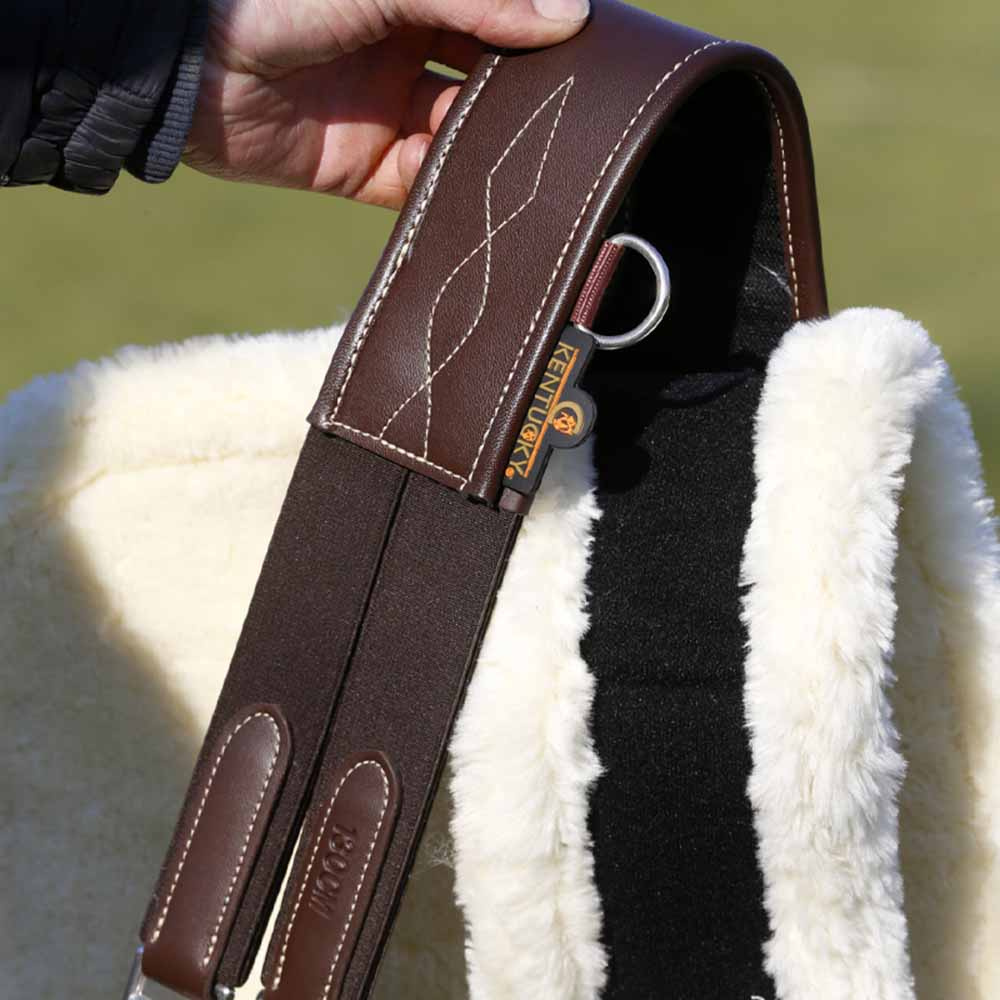 Saddle Girth Protector Magplatta Sheepskin Nature