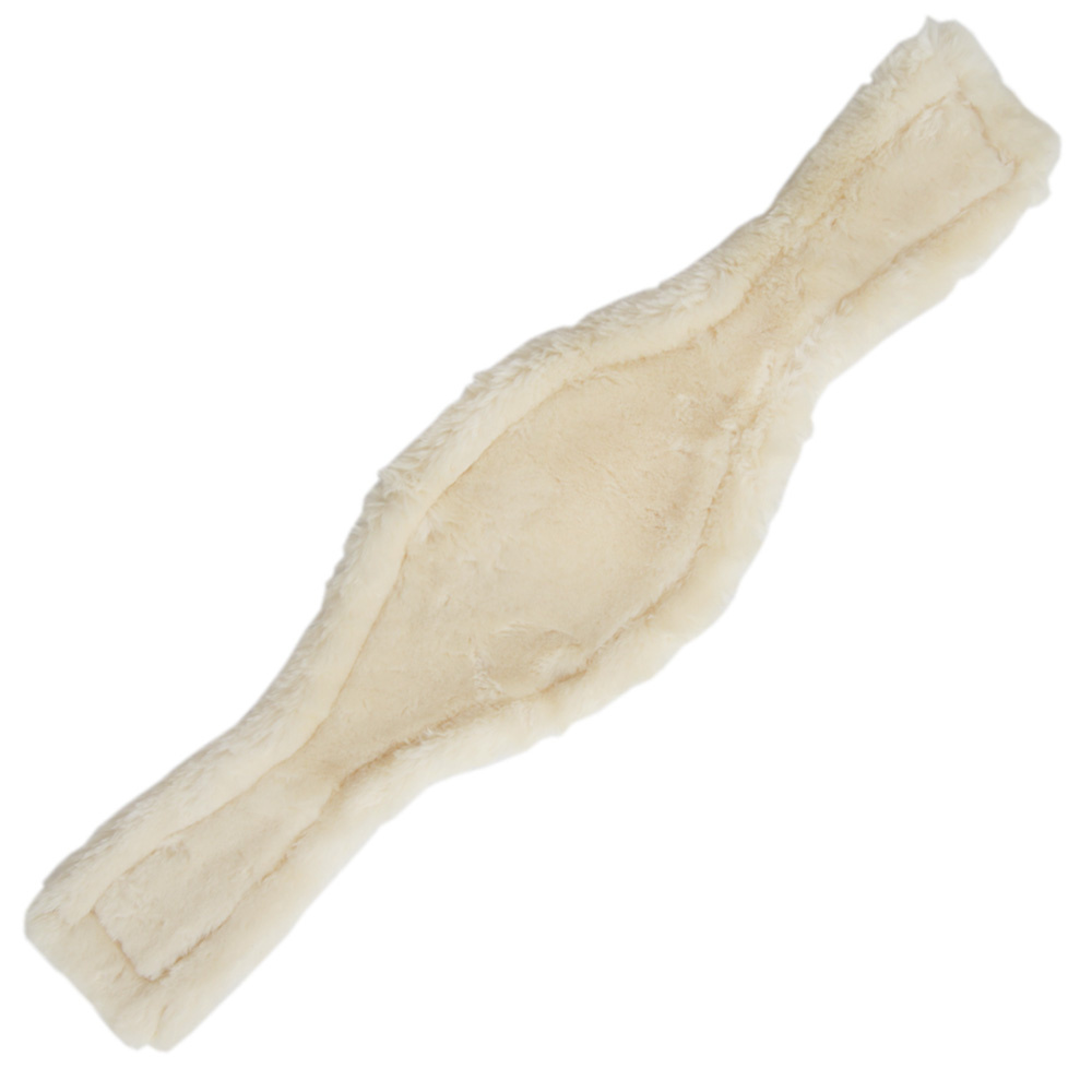 Saddle Girth Protector Anatomic Sheepskin Nature