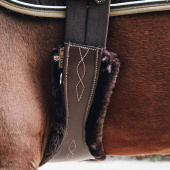 Saddle Girth Protector Anatomic Sheepskin Brown Saddle Girth Protector Anatomic Sheepskin Brown