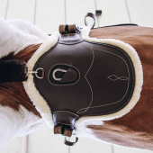 Belly Plate Short Sheepskin Brown Belly Plate Short Sheepskin Brown