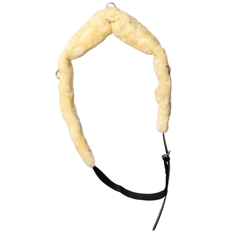 Walker Girth Sheepskin Nylon Black