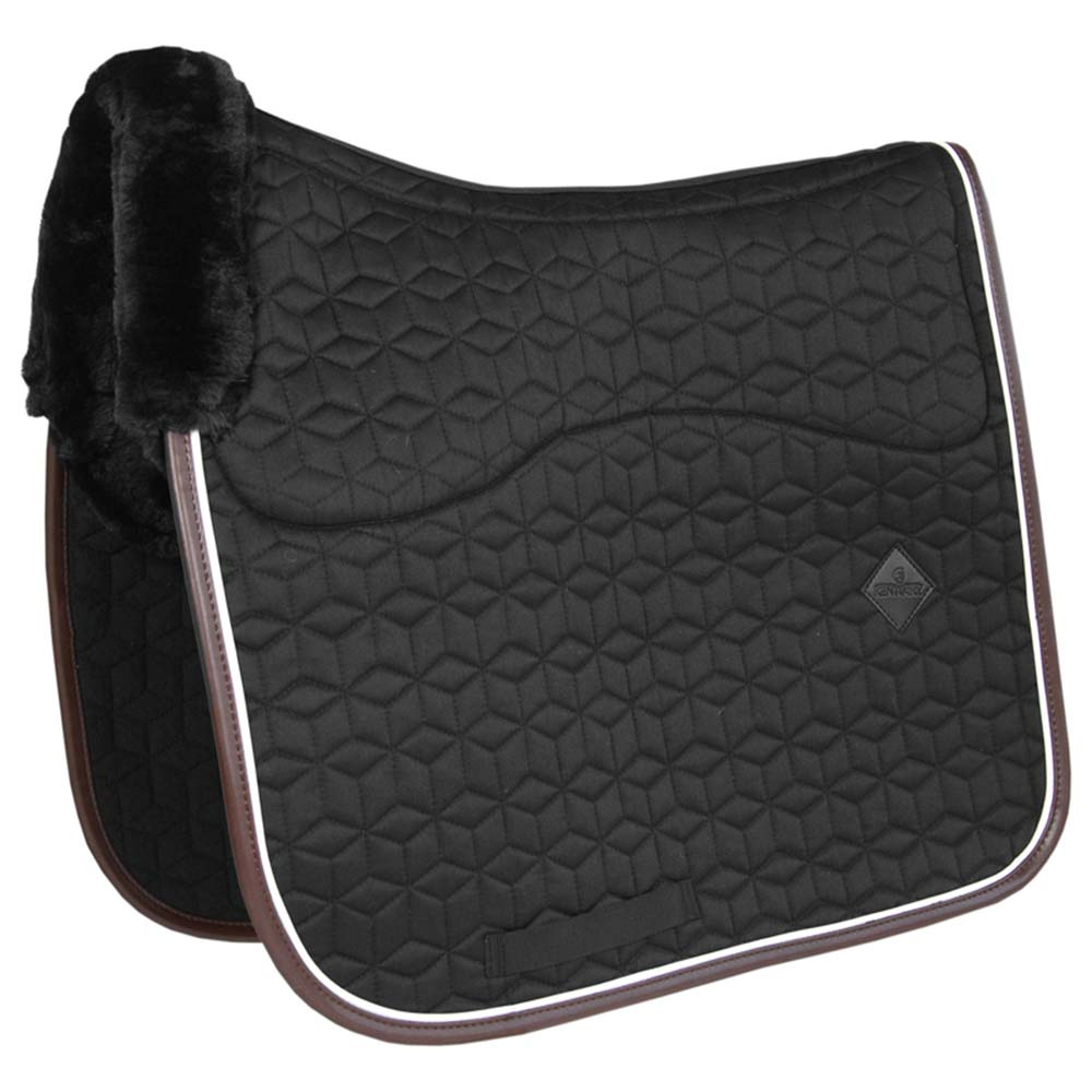 Dressage Saddle Pad Skin Friendly Black