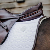 Saddle Pad Skin Friendly White Saddle Pad Skin Friendly White