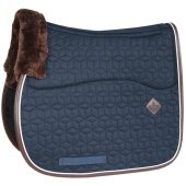 Jumping Star Saddle Pad Navy Jumping Star Saddle Pad Navy