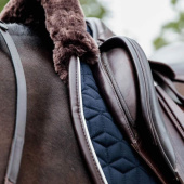 Jumping Star Saddle Pad Navy Jumping Star Saddle Pad Navy