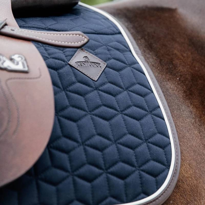 Jumping Star Saddle Pad Navy
