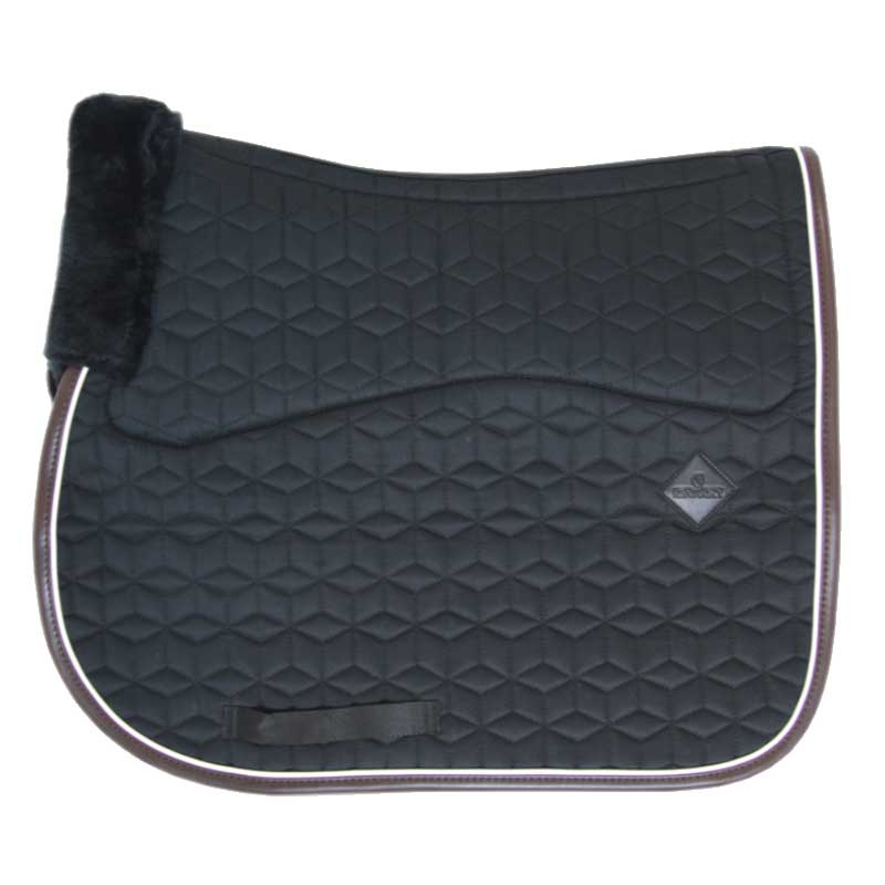 Jumping Star Saddle Pad Black