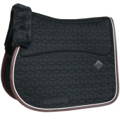 Jumping Star Saddle Pad Black Jumping Star Saddle Pad Black