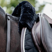Jumping Star Saddle Pad Black Jumping Star Saddle Pad Black