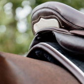Jumping Star Saddle Pad Black Jumping Star Saddle Pad Black