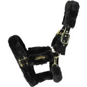 Transport Halter Sheepskin Black Transport Halter Sheepskin Black