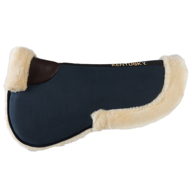 Half Pad Sheepskin Absorb Navy Blue