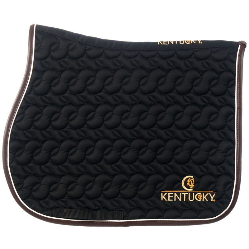 Saddle Pad Absorb Logo Black