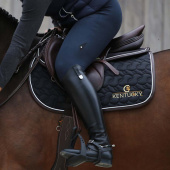 Saddle Pad Absorb Logo Black Saddle Pad Absorb Logo Black